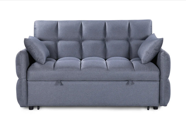 Mason 2 Seat Sofa Bed - Grey
