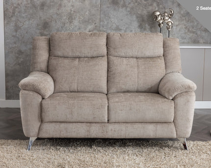 Monroe Fixed 2 Seater Sofa in Fossil