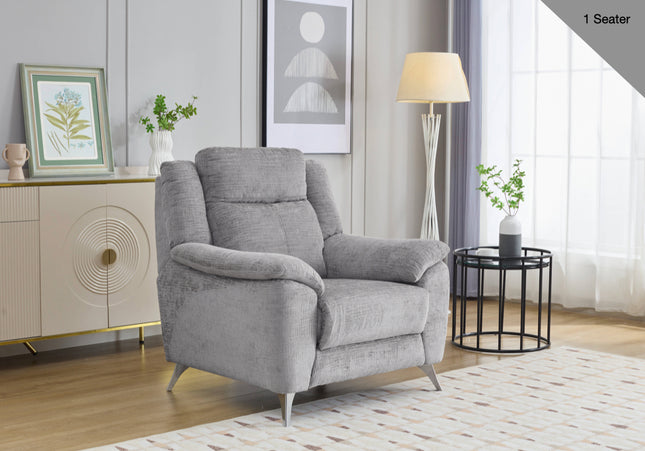 Monroe Fixed Armchair in Ash