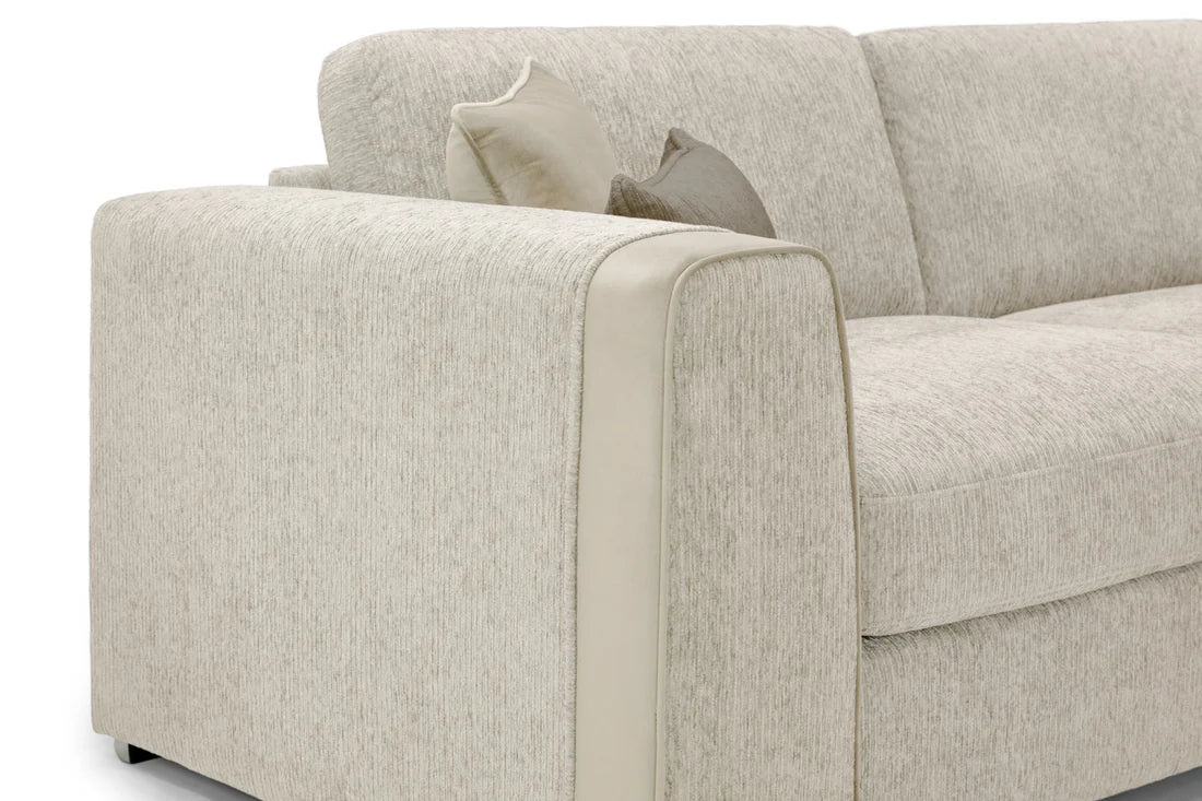 Naples 3+2 Sofa Set - Ivory