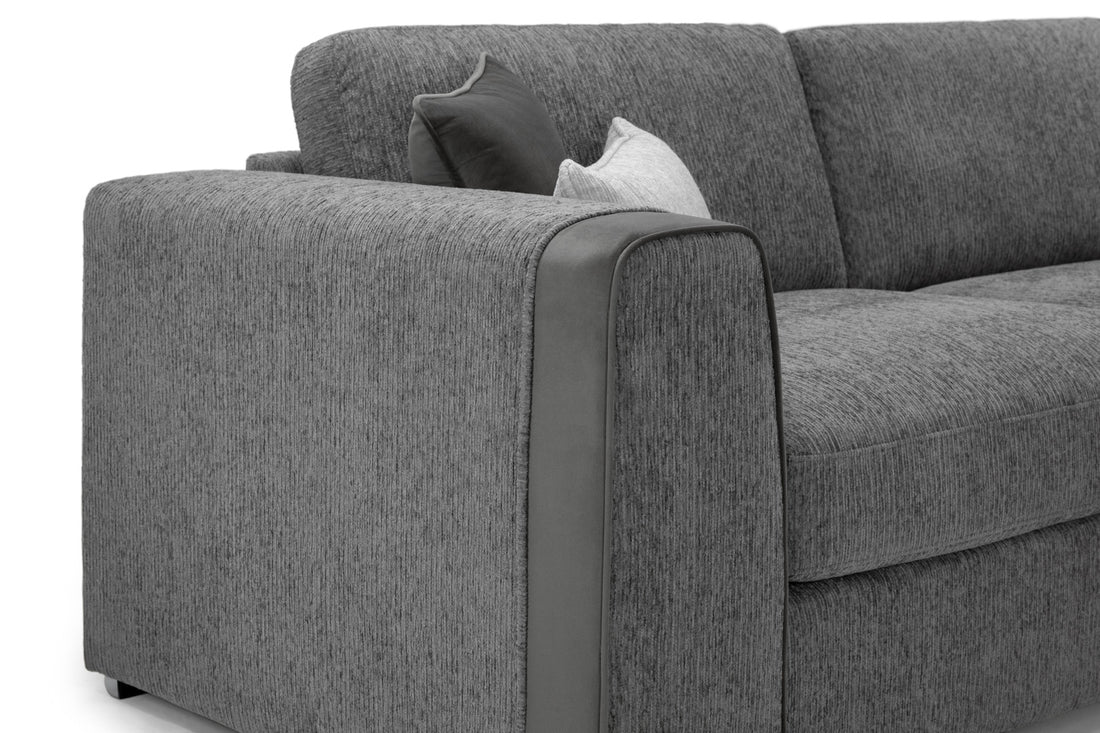 Naples 3+2 Sofa Set - Grey