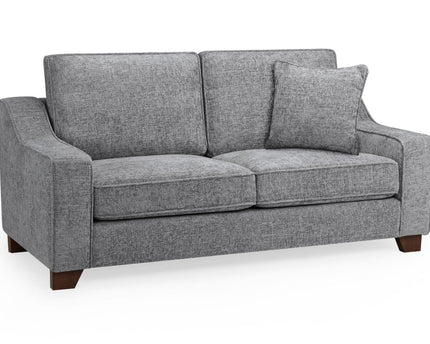 Nebraska 3 Seater Sofa - Stone Full Back,Back Cushions: Removable
Large, spacious seating
Soft velvet upholstery
Removable seat cushions
Extra comfort cushions