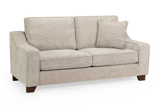 Nebraska 3 Seat Sofa Set - Stone Full Back,Back Cushions: Removable
Large, spacious seating
Soft velvet upholstery
Removable seat cushions
Extra comfort cushions
