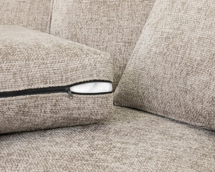 Removable cushion covers