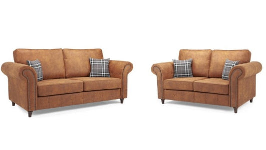 Oakmont 3+2 Sofa Set - Tan