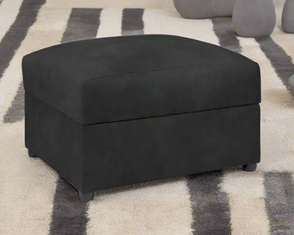 Oakmont Storage Foot Stool - Charcoal