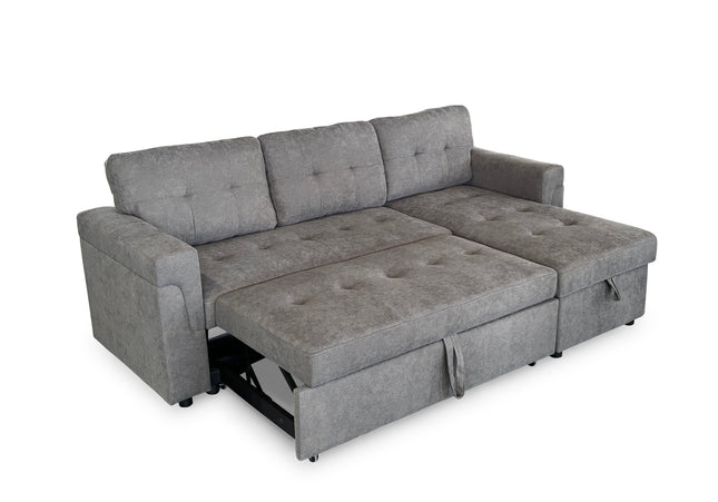 Omniya Sofabed With Storage In Grey