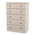 Kashmir Ash / 5 Drawer Chest