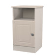 Kashmir Ash / Open Drawer With Door Bedside