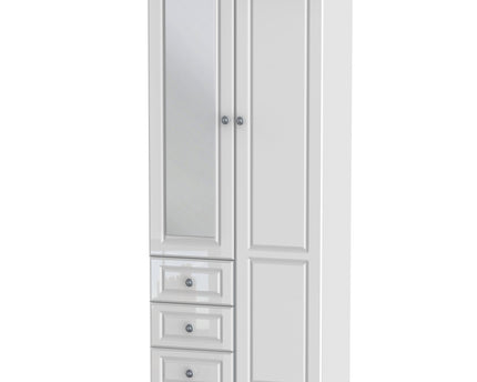 Pembroke Bedroom Collection In White Gloss