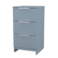 Denim Blue / 3 Drawer Bedside