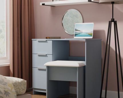 Plymouth Bedroom Collection In Denim Blue