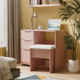 Kobe Pink / Desk & Stool