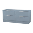 Denim Blue / 4 Drawer Bed Box