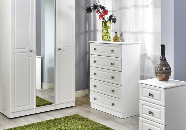 Pembroke Bedroom Collection In White Gloss