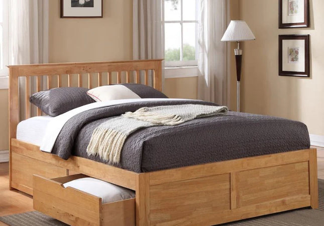 Pentre 2 Drawer Bed Bundle - Double or King Size