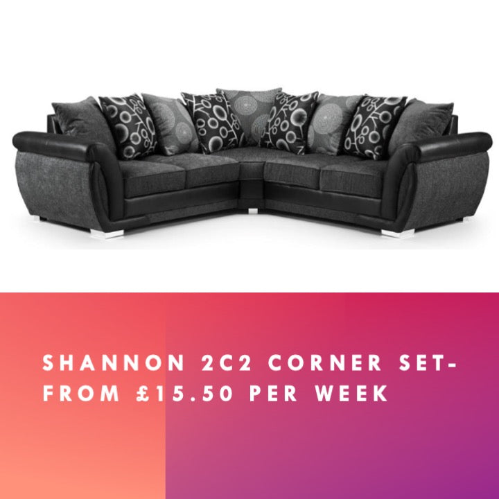 Shannon 2c2  Corner Sofa