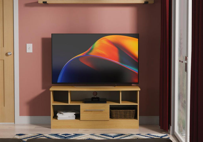 Sherwood Open TV Unit in Modern Oak