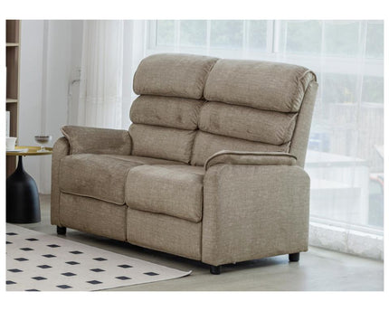 Savoy Fixed 2 Seater Sofa In Taupe