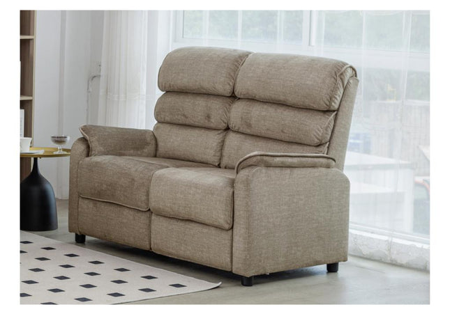 Savoy Fixed 2 Seater Sofa In Taupe