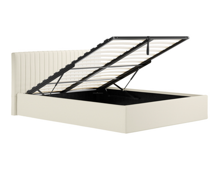 Berlin Ottoman Bed Frame King Size In Mink