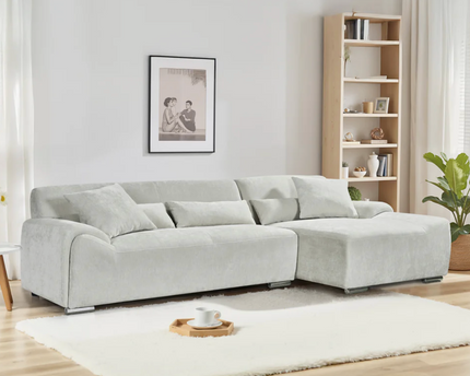 Modena Right Hand Corner Sofa In Beige