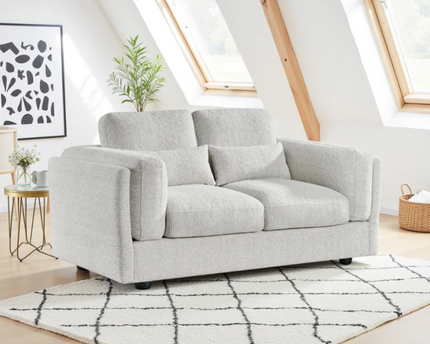 Bari 2 Seater Sofa In Beige
