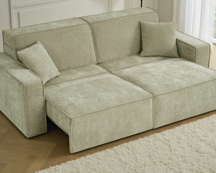 Houston Electric Sofa Bed In Green
