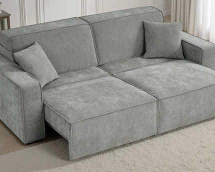 Houston Electric Sofa Bed In Grey