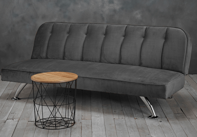 Brighton 3 Seat Sofa Bed In Grey