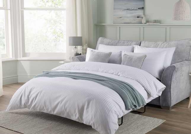 Kelly 3 Seater Sofa Bed In Grey