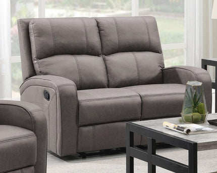 Silverton 2 Seater Manual Recliner Sofa – Taupe