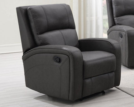 Silverton Manual Recliner Armchair – Dark Grey