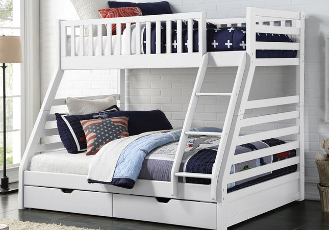 States Bunk Bed Bundle In White