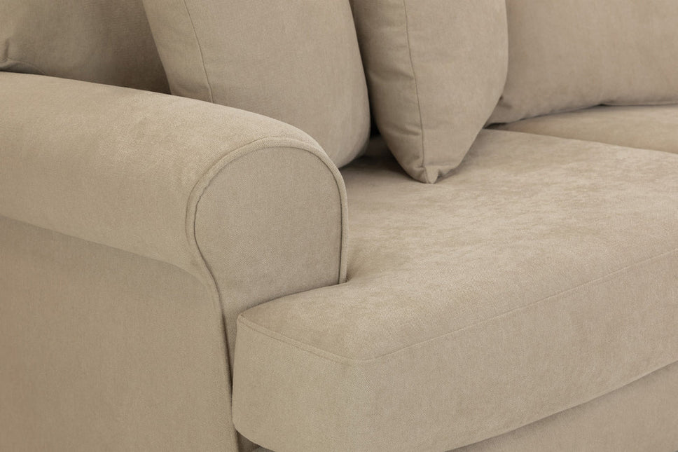 Tube detai on the arm of the sofa