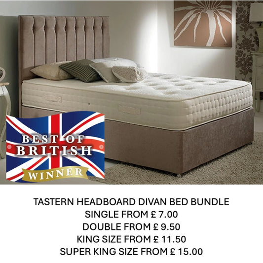 Divan Bed-Bundle - Tastern Headboard
