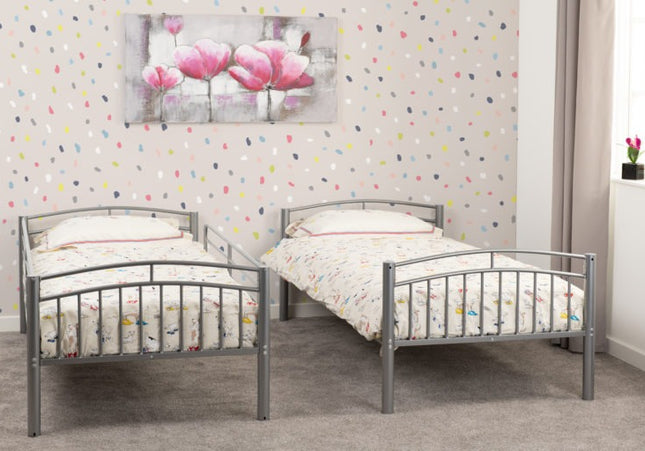 Ventura Bunk Bed Bundle In Silver