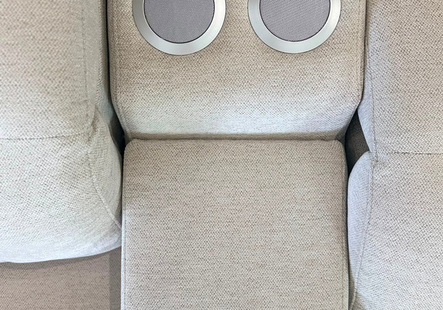 Ohio Beige Electric Corner Recliner Sofa