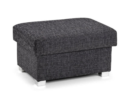 Wilcot Storage Footstool In Grey