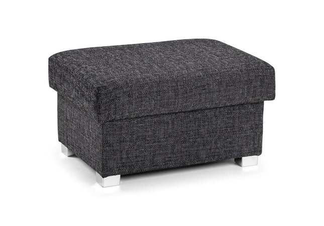 Wilcot Storage Footstool In Grey