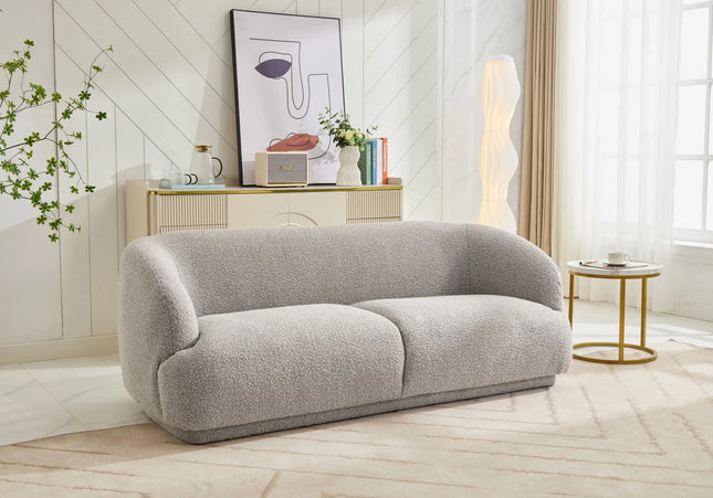 Ariana 3 Seater Sofa In Taupe Boucle