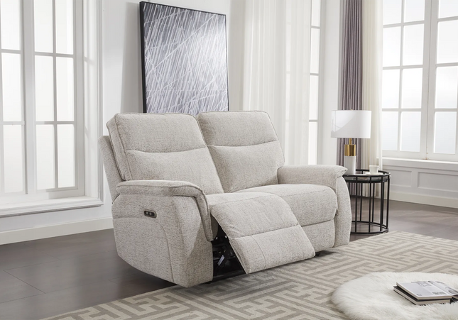 Barrington Power Recliner 2 Seater In Beige