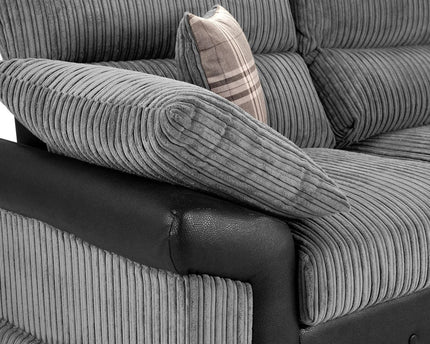 Logan 2 Seater Sofa In Grey