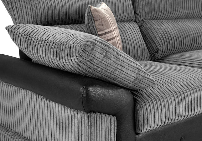 Logan 2 Seater Sofa In Grey