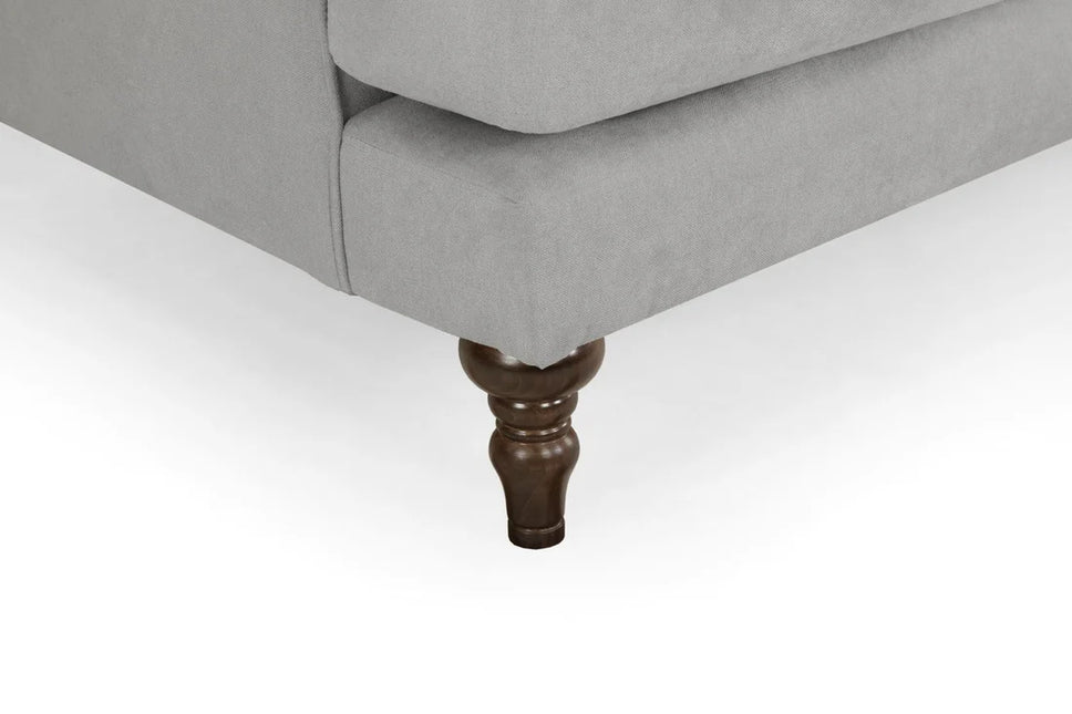 Turned wooden legs