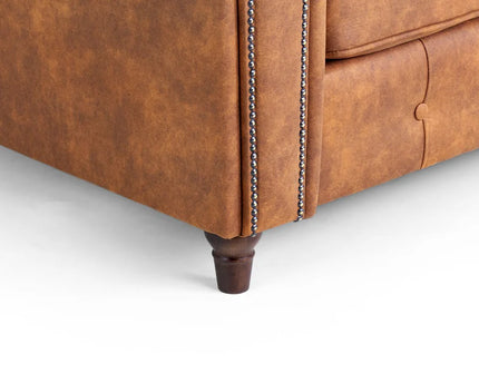 Solid dark wooden legs