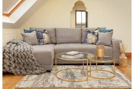 Cinema Sofa Bed Left Hand - Grey