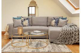 Cinema Sofa Bed Right Hand - Grey