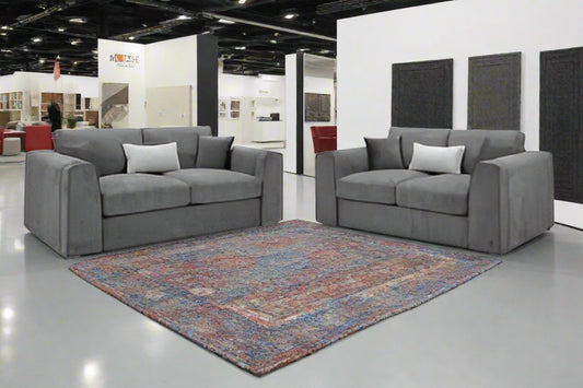 Naples 3+2 Sofa Set - Grey