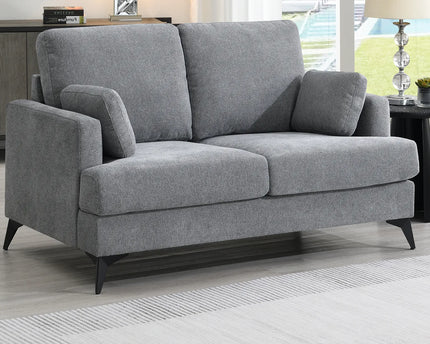 Ernesto 2 Seater In Dark Grey